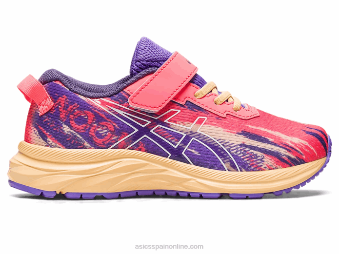 pre noosa tri 13 preescolar Asics 4L684279 coral resplandeciente/blanco