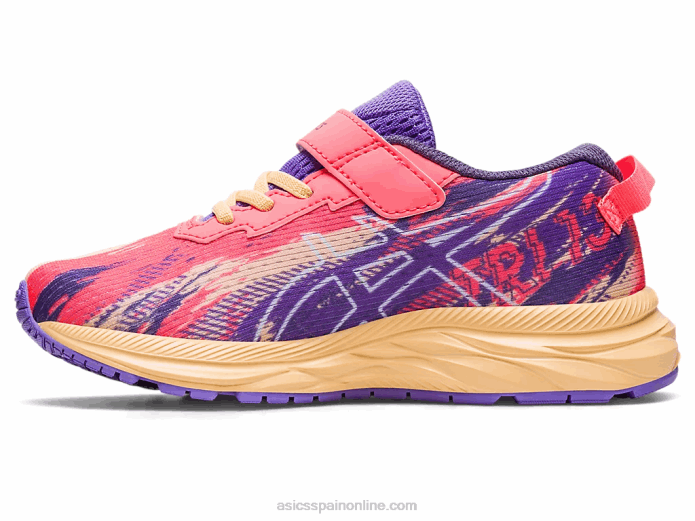 pre noosa tri 13 preescolar Asics 4L684279 coral resplandeciente/blanco