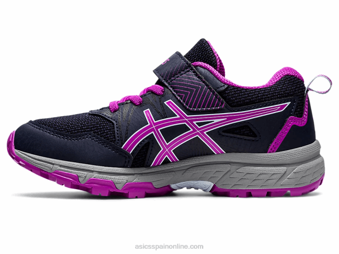 pre-venture 8 preescolar Asics 4L684375 medianoche/orquídea