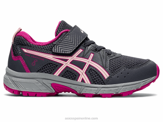 pre-venture 8 preescolar Asics 4L684481 gris portador/brisa