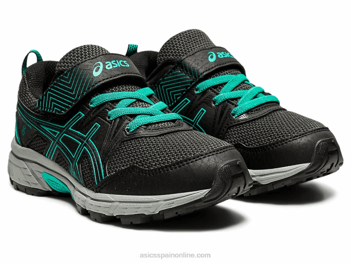 pre-venture 8 preescolar Asics 4L684497 joya negra/báltica