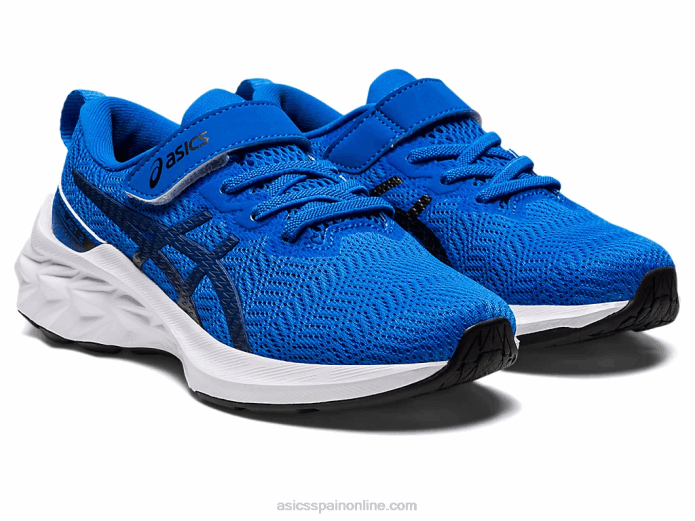 preescolar novablast 2 Asics 4L684392 azul eléctrico/océano profundo